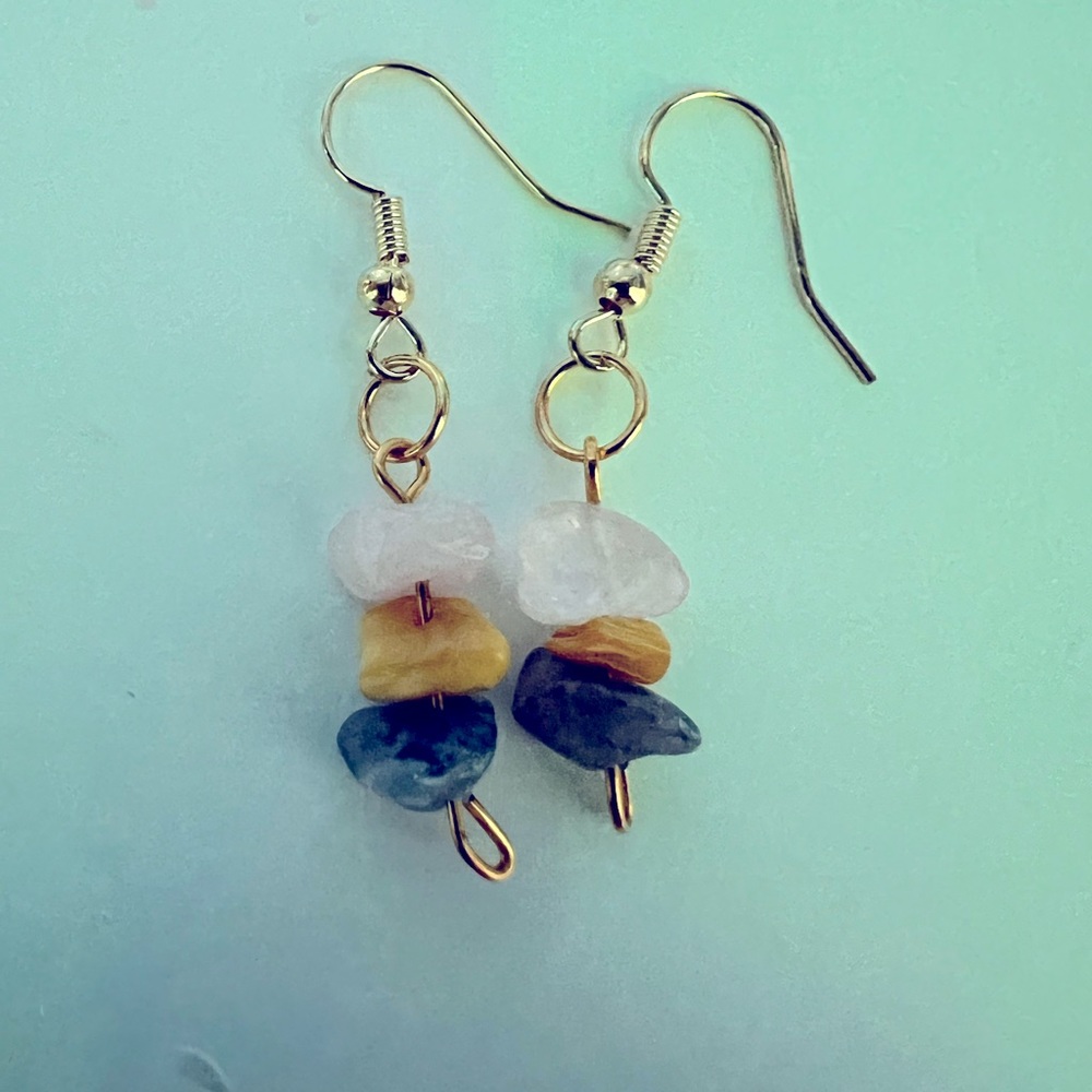 Pan pride earrings
